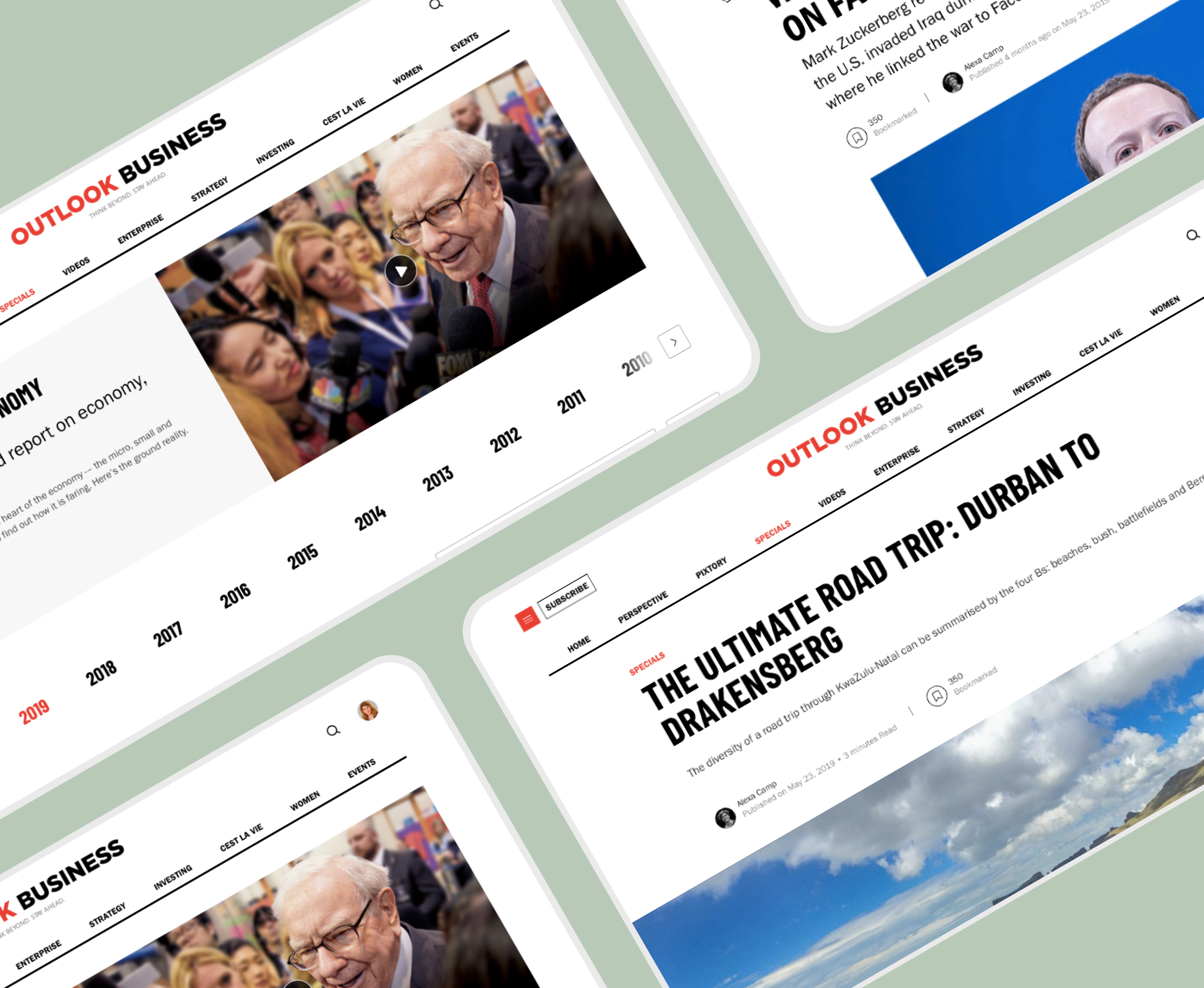 UI/UX Design of News and Media Application and Digital Subscription